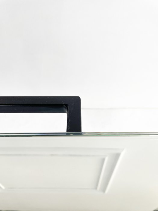 Стеллаж "Marsel" черный с зеркалом (2000х900х300) - купить Стеллажи по цене 48450.0