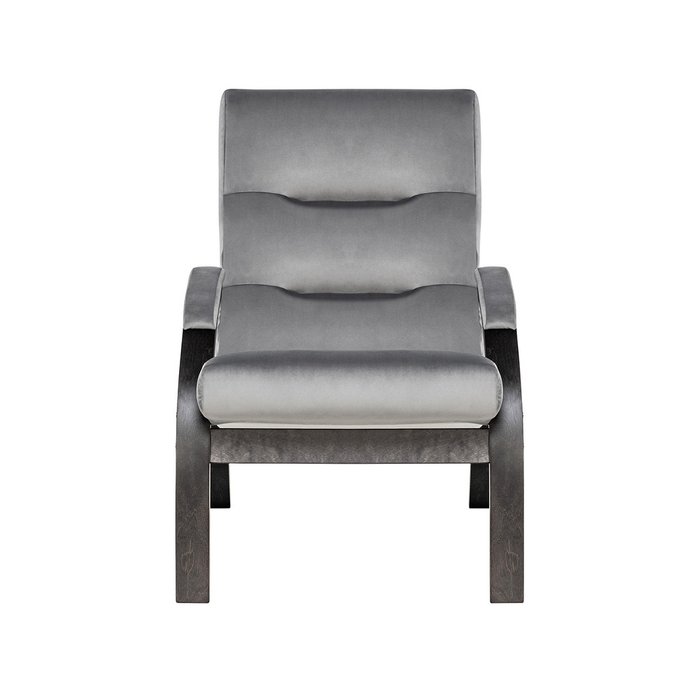 Кресло Лион серого цвета - купить Интерьерные кресла по цене 17100.0