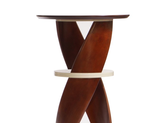 Барный стол Virtuos D с подстольем из натурального дерева - купить Барные столы по цене 24000.0