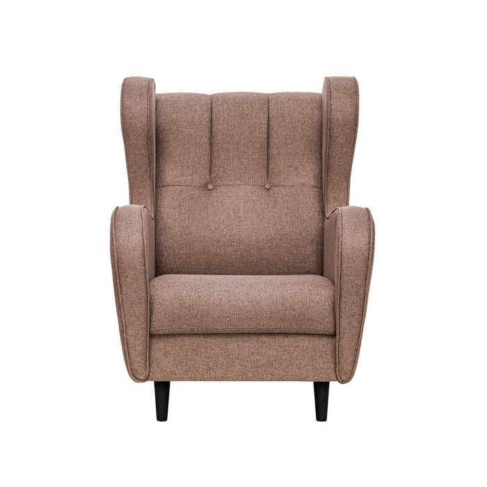 Кресло Флит коричневого цвета  - купить Интерьерные кресла по цене 14710.0