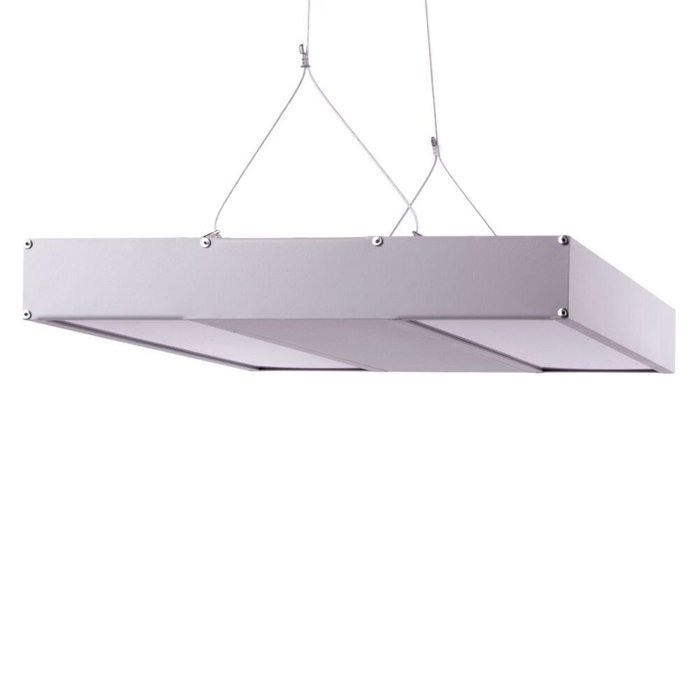 Светодиодная панель Uniel UL-00012594 ULO-K16B 2x16W/4000K/L50 5W/RGB IP44 LIGHT GREY