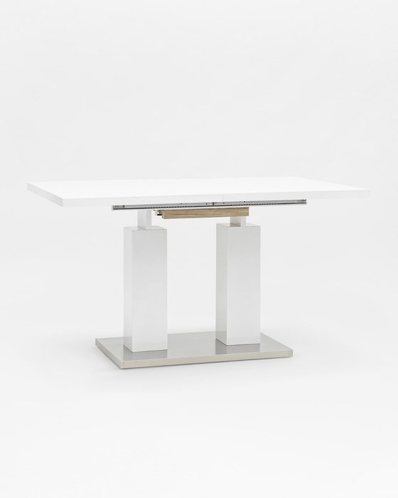 Обеденный раскладной стол Сиэтл белого цвета - купить Обеденные столы по цене 29990.0