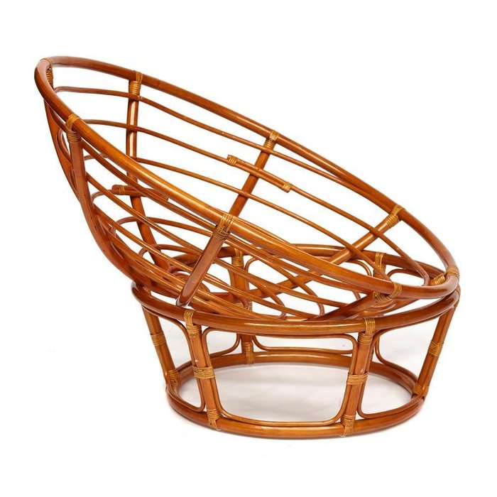 Кресло Papasan коричневого цвета - купить Садовые кресла по цене 20480.0