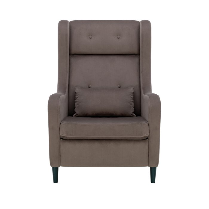 Кресло Галант коричневого цвета  - купить Интерьерные кресла по цене 22999.0
