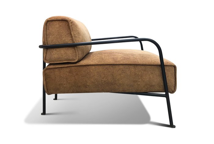 Кресло Данте светло-коричневого цвета - купить Интерьерные кресла по цене 48464.0