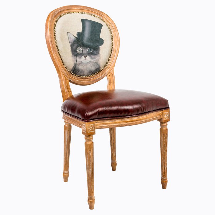 Стул  Мисс Монокль с каркасом из бука - купить Обеденные стулья по цене 29000.0