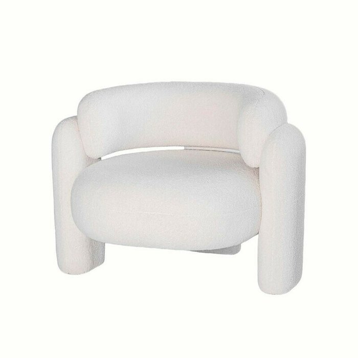 Кресло Valli для гостиной белого цвета