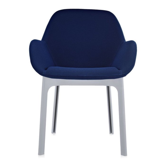 Стул Clap серо-синего цвета - купить Обеденные стулья по цене 50268.0