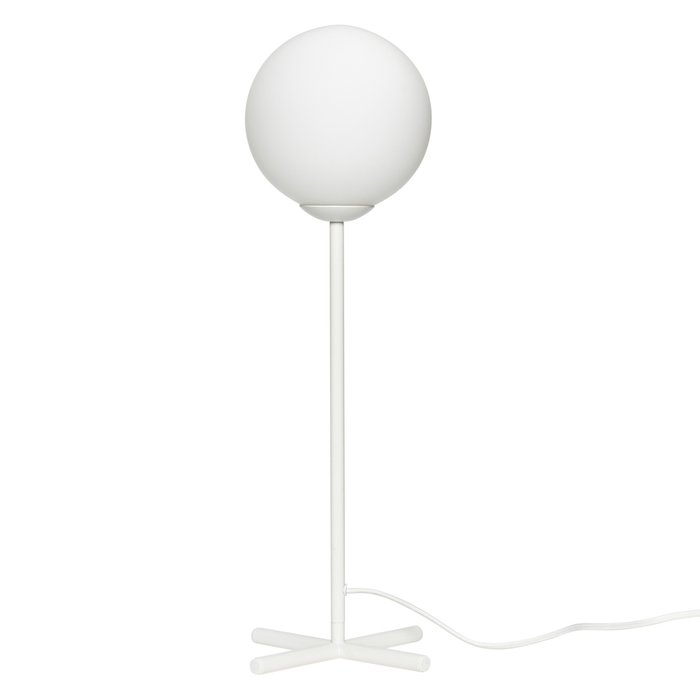 Настольная лампа Bulb белого цвета  