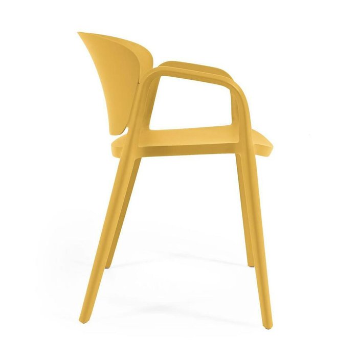 Стул Ania желтого цвета - купить Обеденные стулья по цене 16990.0