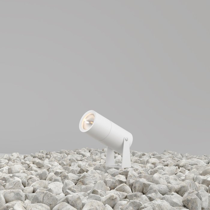 Ландшафтный светильник Bern S белого цвета - купить Наземные светильники по цене 3820.0