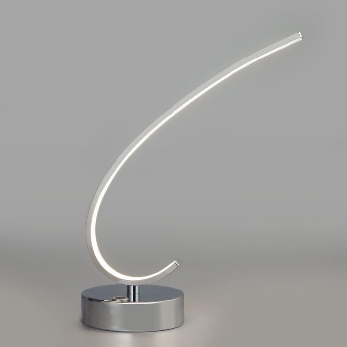 Настольный светодиодный светильник 80416/1 хром - купить Настольные лампы по цене 3578.0