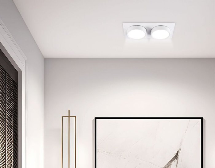 Встраиваемый светильник IP Protect TN6741 (металл, цвет белый) - лучшие Встраиваемые споты в INMYROOM