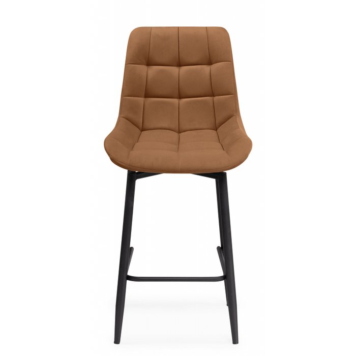 Полубарный стул Алст кирпичного цвета - лучшие Барные стулья в INMYROOM