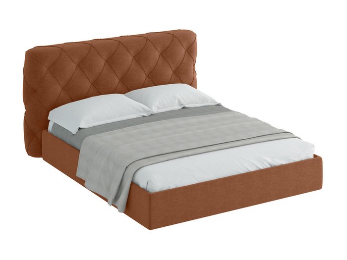 Кровать Ember коричневого цвета 160х200