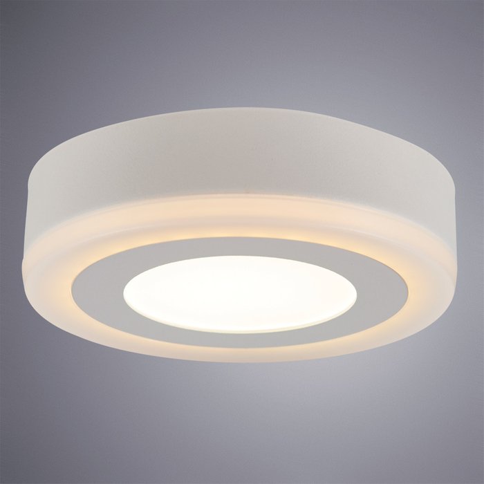 Потолочный светодиодный светильник Antares белого цвета - купить Потолочные светильники по цене 1290.0