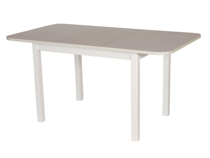 Раскладной обеденный стол Франц бело-бежевого цвета - купить Обеденные столы по цене 14495.0