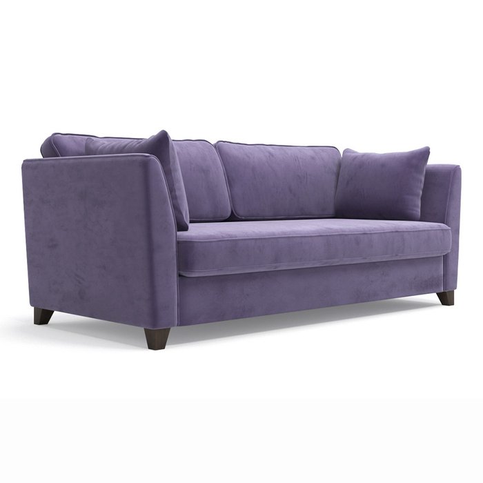 Трехместный диван Wolsly MT фиолетового цвета - купить Прямые диваны по цене 57400.0