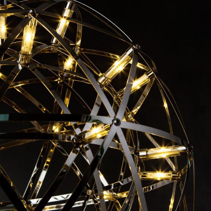 Подвесной светодиодный светильник Galassia цвета хром - лучшие Подвесные люстры в INMYROOM