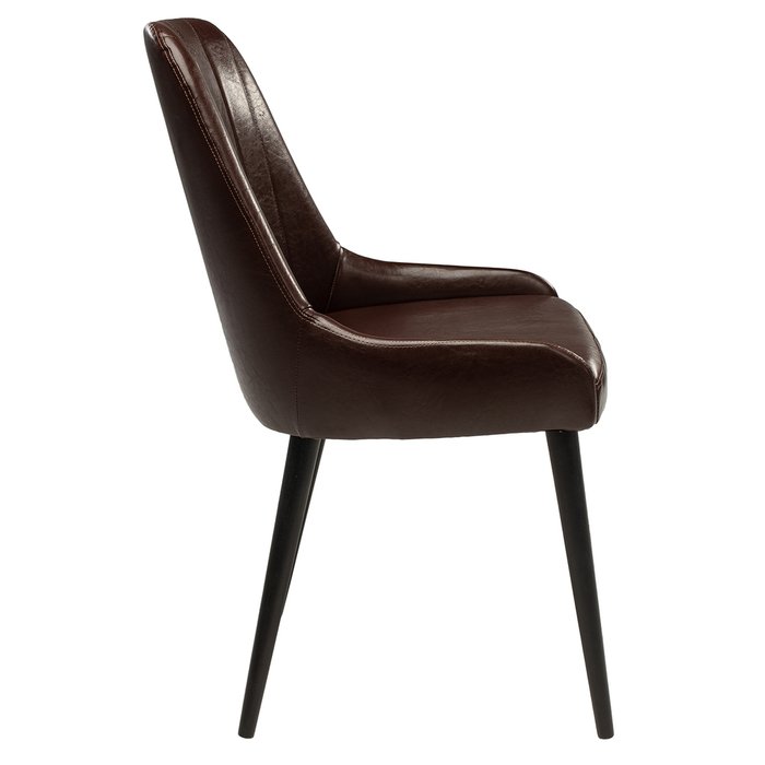 Стул мягкий Portland коричневого цвета  не та ткань - лучшие Обеденные стулья в INMYROOM