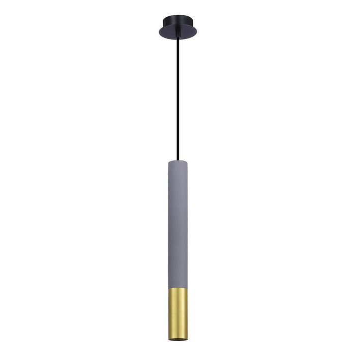 Светильник подвесной Concrete серого цвета - купить Подвесные светильники по цене 7480.0