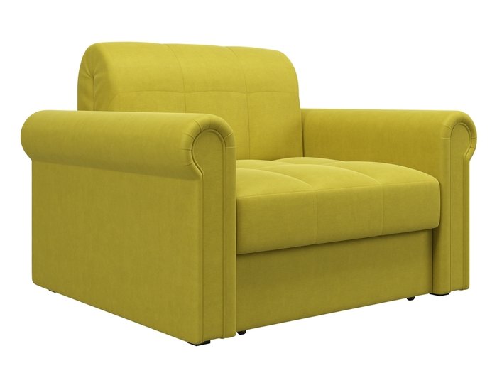 Кресло-кровать Палермо желто-зеленого цвета