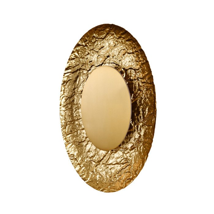Настенный светильник светодиодный Indigo Amuleto V000211L (11071/A/1W Brass) - купить Бра и настенные светильники по цене 7640 Настенный светильник светодиодный Indigo Amuleto V000211L (11071/A/1W Brass) - купить Бра и настенные светильники по цене 7640