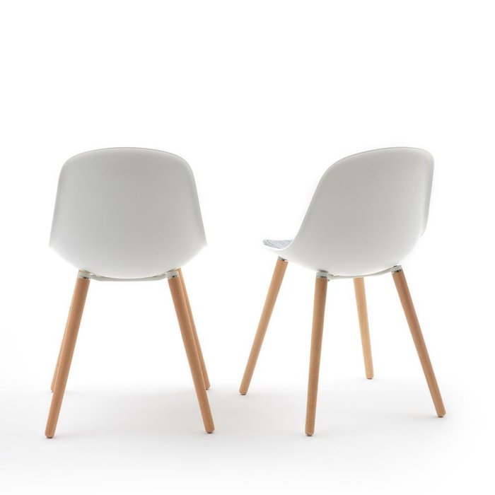 Комплект из двух стульев Wapong со съемными подушками - купить Обеденные стулья по цене 22944.0