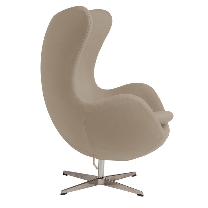 Кресло Egg Chair бежевого цвета - лучшие Интерьерные кресла в INMYROOM