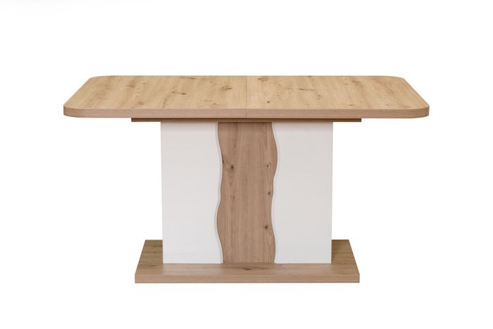Стол River бело-коричневого цвета - купить Обеденные столы по цене 24900.0