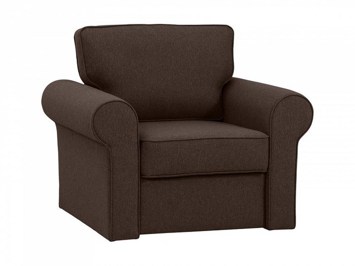 Кресло Murom темно-коричневого цвета - купить Интерьерные кресла по цене 43830.0
