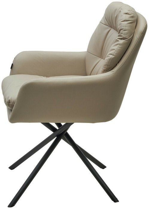 Стул Ральф Данс вращающийся бежевого цвета - купить Обеденные стулья по цене 12000.0
