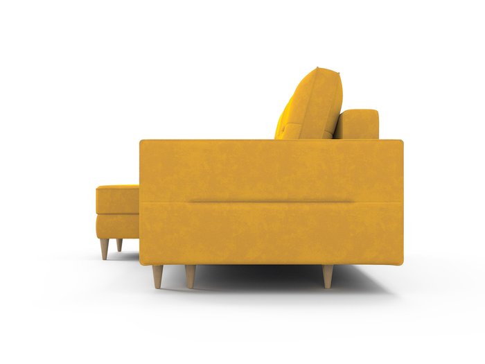 Угловой диван-кровать Вестор желтого цвета - лучшие Угловые диваны в INMYROOM