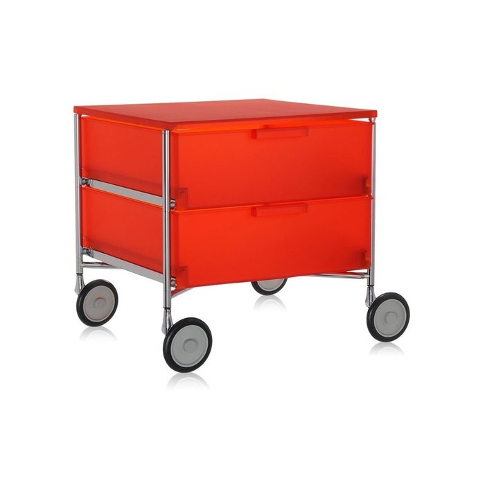 Офисная тумба Mobil оранжевого цвета - купить Прикроватные тумбы по цене 64440.0
