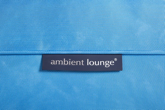 Лаунж шезлонг-кресло для улицы Ambient Lounge Conversion Lounger - Aquamarine (лазурный) - купить Бескаркасная мебель по цене 9990.0