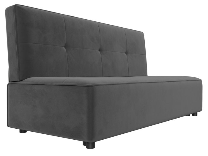 Прямой диван-кровать Зиммер серого цвета - лучшие Прямые диваны в INMYROOM