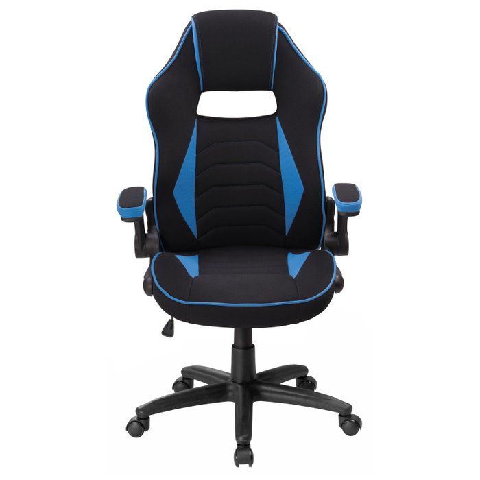 Компьютерное кресло Plast сине-черного цвета - лучшие Офисные кресла в INMYROOM