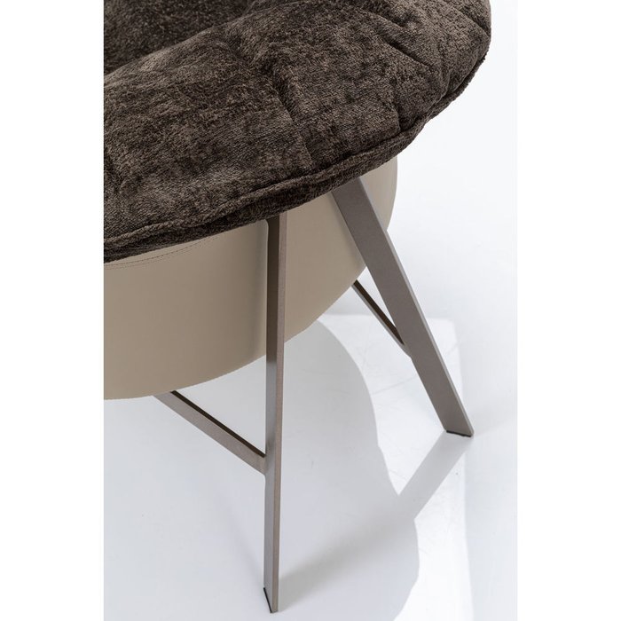 Стул мягкий Julep коричневого цвета - лучшие Обеденные стулья в INMYROOM