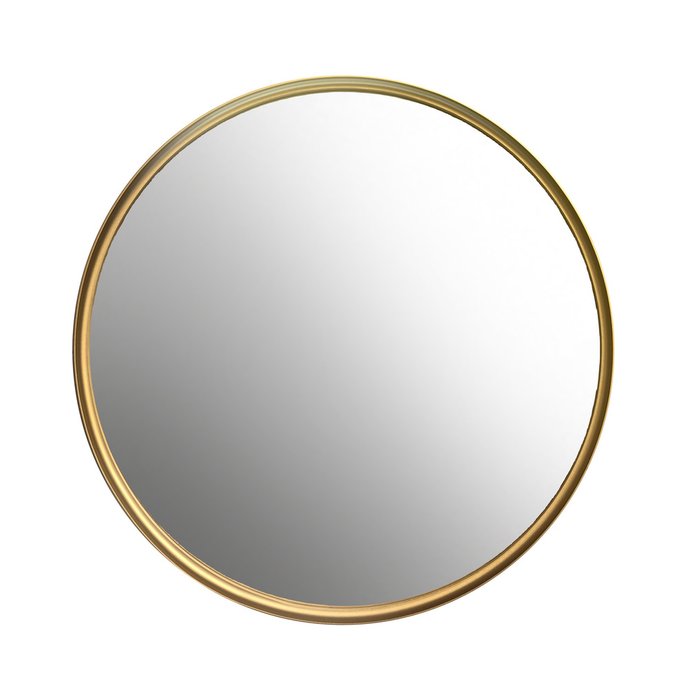 Настенное зеркало Ronda золотого цвета