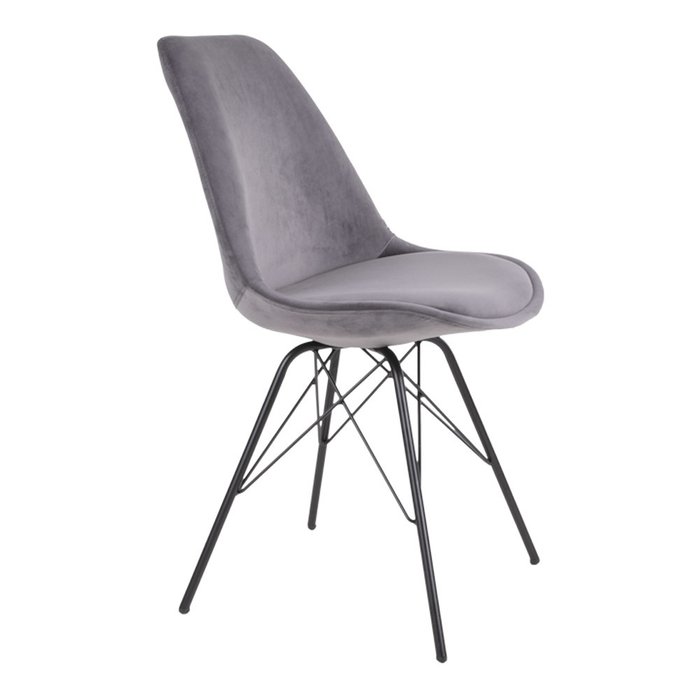 Обеденный стул Oslo серого цвета - купить Обеденные стулья по цене 13950.0