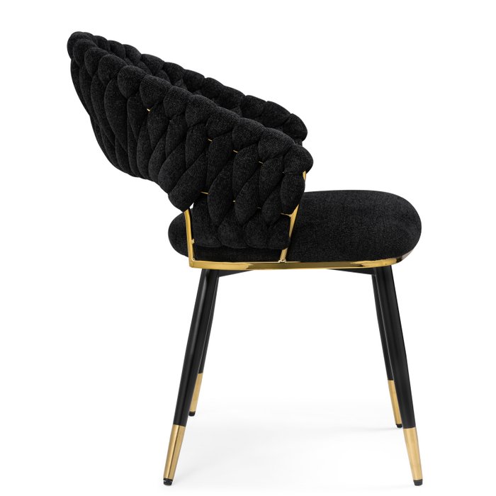 Обеденный стул Rakel черного цвета - лучшие Обеденные стулья в INMYROOM