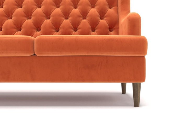 Диван Dublin трехместный оранжевого цвета - купить Прямые диваны по цене 47300.0