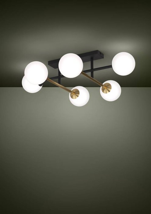 Потолочная люстра Paz 390176 (стекло, цвет белый) - купить Потолочные люстры по цене 31890 Потолочная люстра Paz 390176 (стекло, цвет белый) - купить Потолочные люстры по цене 31890