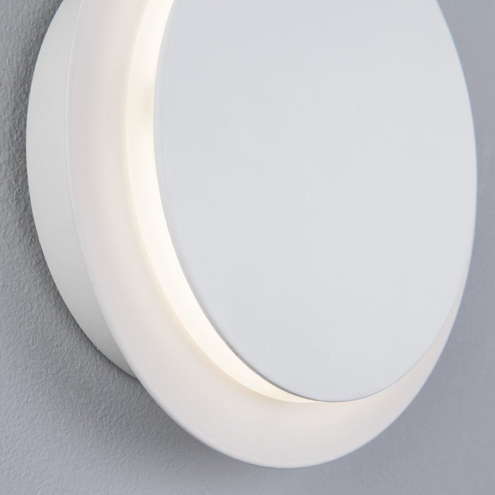 Настенный светодиодный светильник 40135/1 белый Figure - лучшие Бра и настенные светильники в INMYROOM
