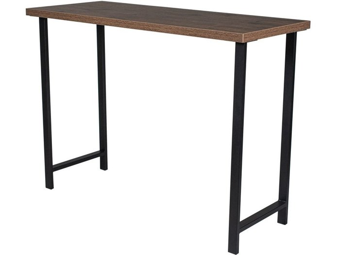 Стол-консоль барный темно-коричневого цвета - купить Барные столы по цене 15690.0