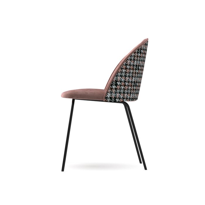 Стул мягкий Miro розового цвета - купить Обеденные стулья по цене 13300.0
