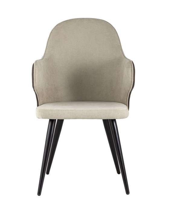 Стул Альдо бежево-коричневого цвета - купить Обеденные стулья по цене 35960.0