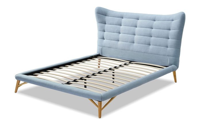 Кровать Venezia 160х200 голубого цвета - лучшие Кровати для спальни в INMYROOM