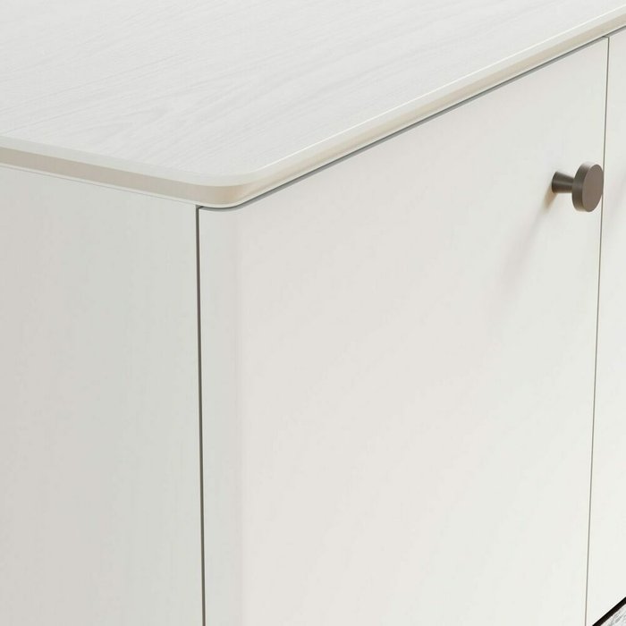 Комод Crystal CR028 белого цвета - лучшие Комоды в INMYROOM Комод Crystal CR028 белого цвета - лучшие Комоды в INMYROOM