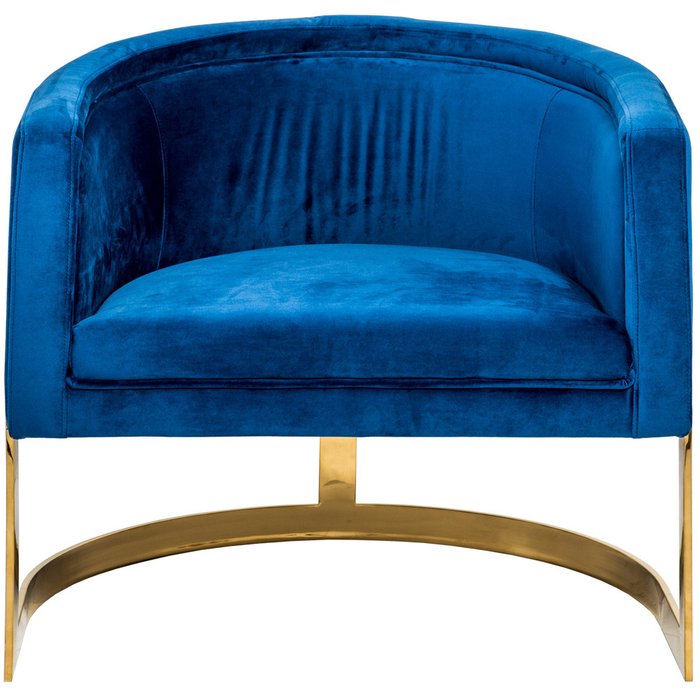 Кресло Дольче-Вита синего цвета